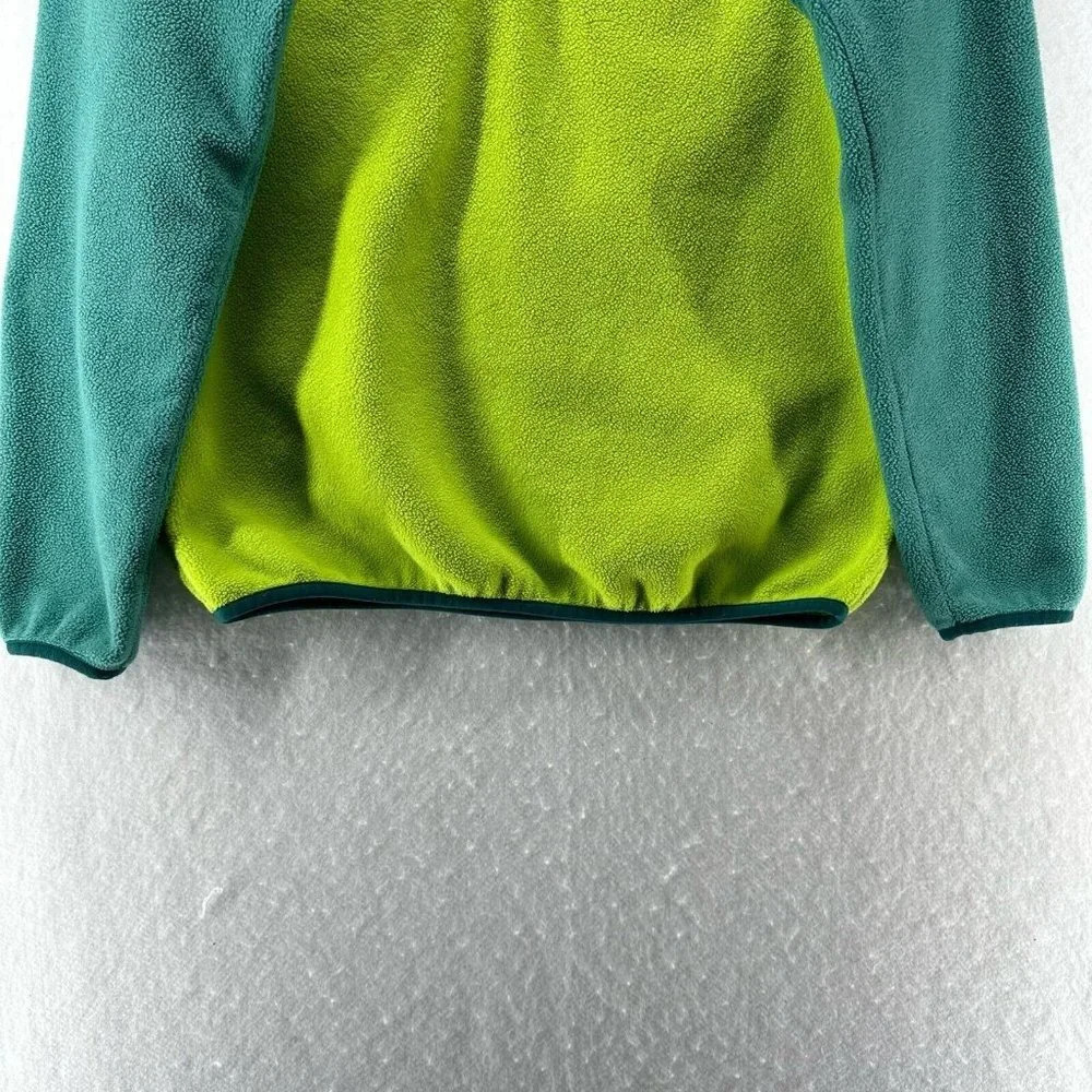 Patagonia Sweatshirt Womens S Synchilla Snap-T Fleece Pullover Lightweight Green - Picture 4 of 11